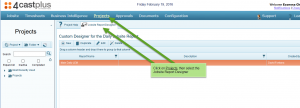 Custom LEM report designer location